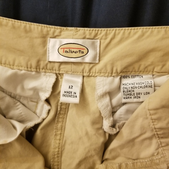Khaki cargo capri - Picture 2 of 2